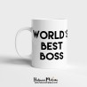 Taza personalizada - World's best boss