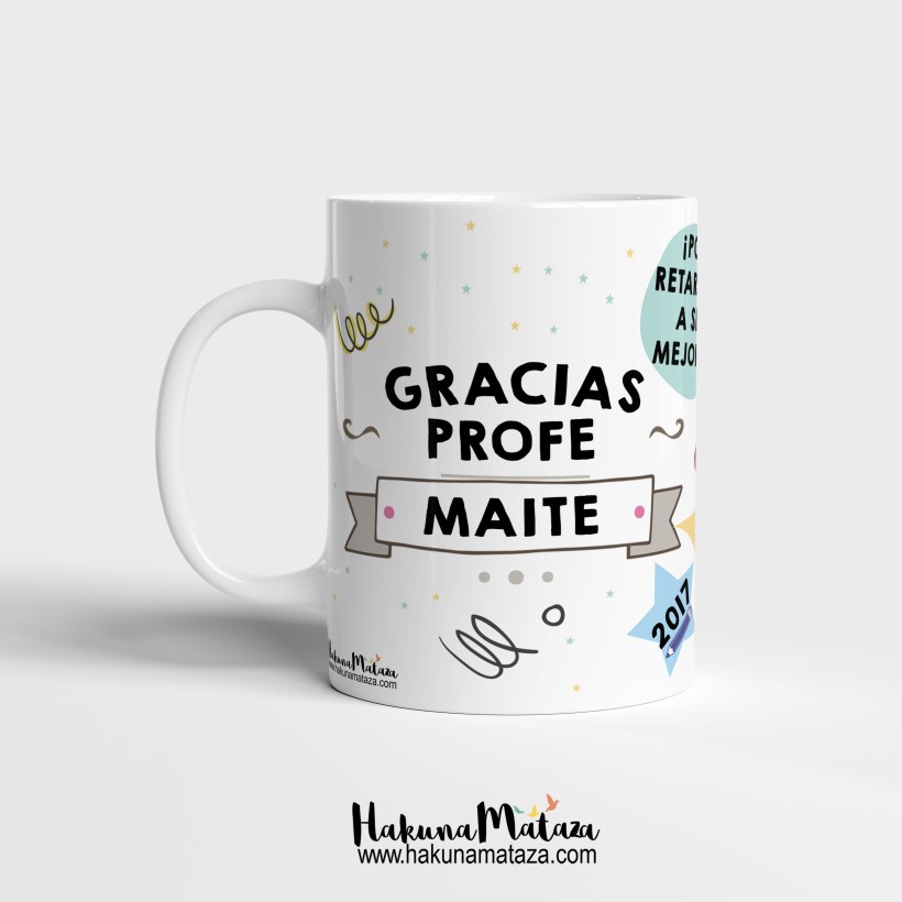 Taza - Gracias profe porque