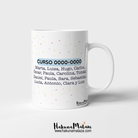 Taza personalizada - Profesora gracias por todo