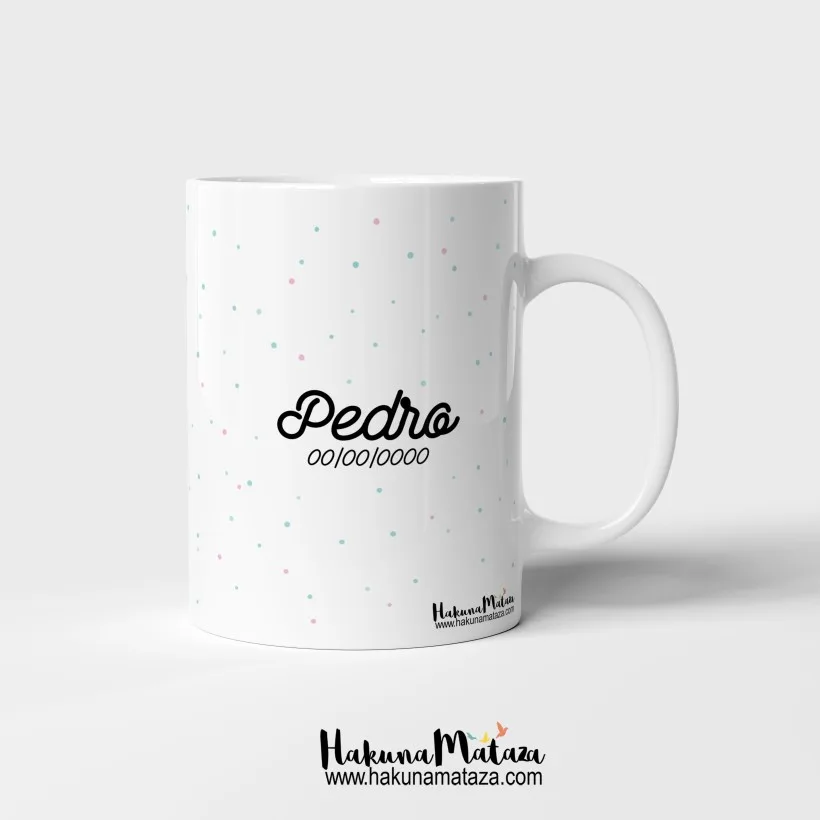 Taza personalizada - Papá/Abuelo en prácticas | Hakuna Mataza 2