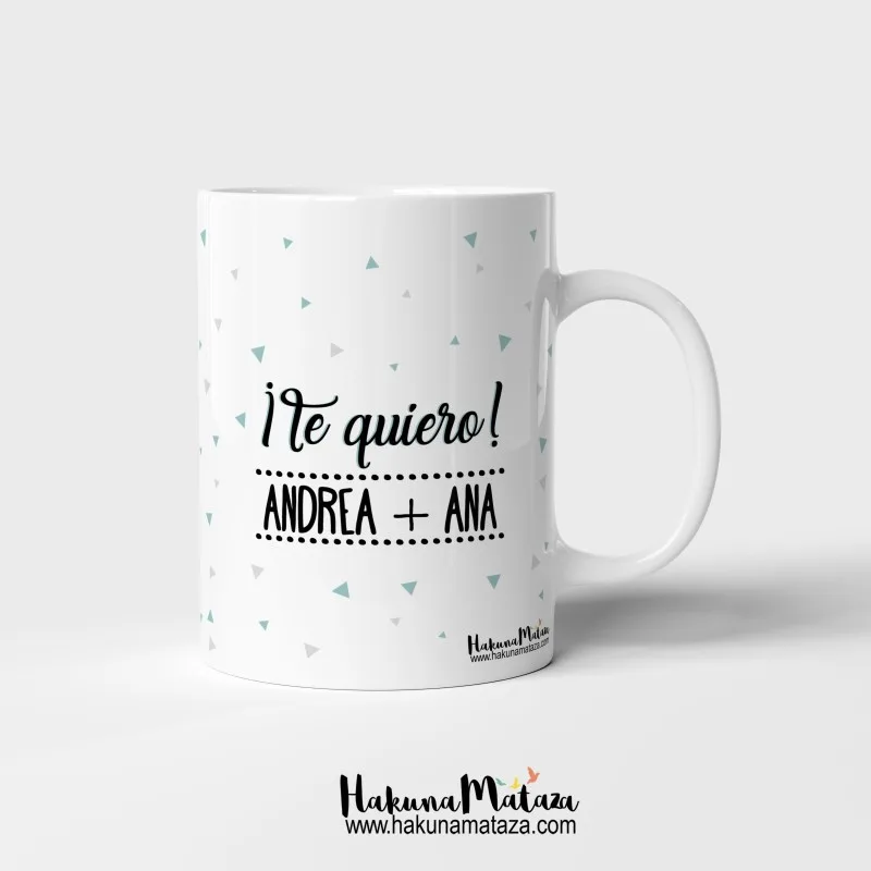 Taza personalizada - Ríe como una foca loca · detalle