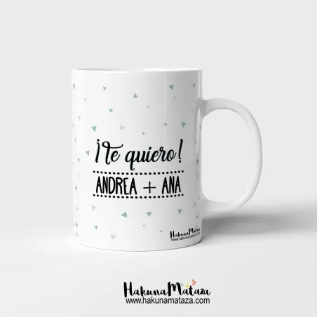 Taza personalizada - Ríe como una foca loca · detalle