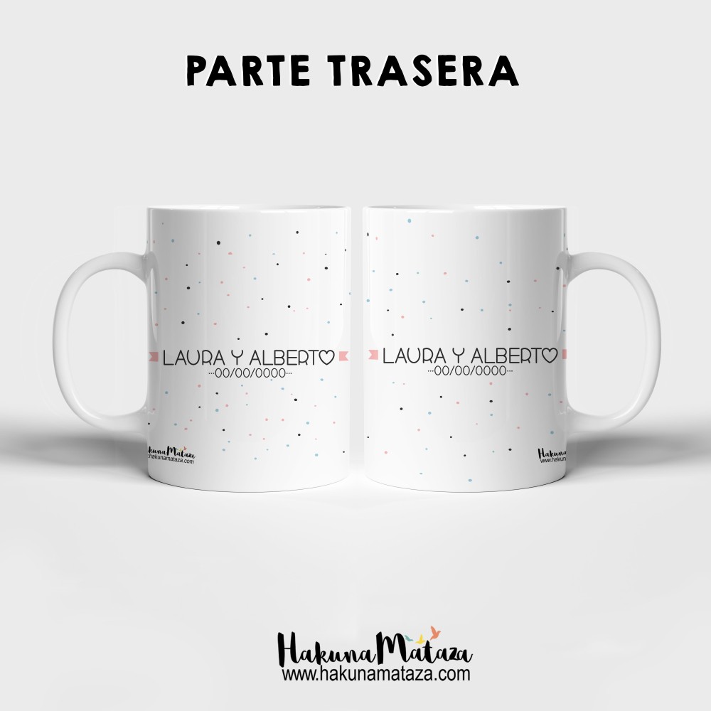 Pack de tazas personalizadas - Te amo...Yo más
