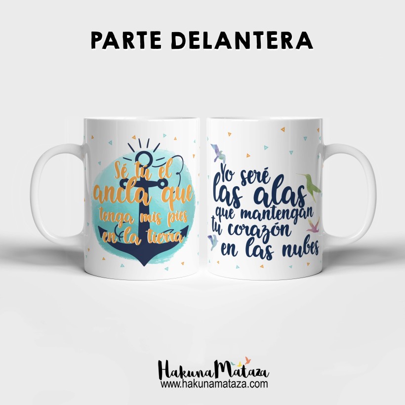 Pack Tazas - Sé tú el ancla