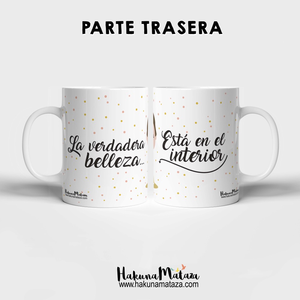 Pack de tazas personalizadas - Bella y Bella (mujer+mujer)