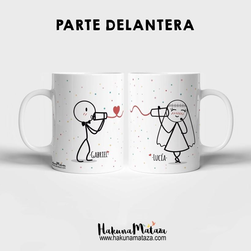 Pack tazas personalizadas - Juntos es mejor
