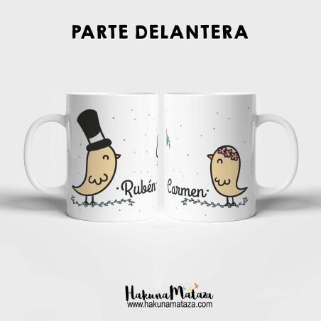 Pack de tazas personalizadas - Juntos es mejor y casados ni te cuento Pack de tazas personalizadas - Juntos es mejor y casados ni te cuento