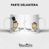 Pack tazas personalizadas - Juntos es mejor y casados ni te cuento