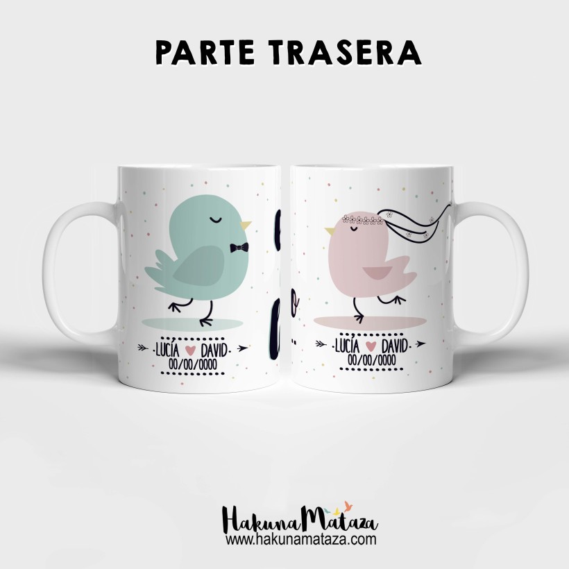 Pack de tazas personalizadas - Mi lugar favorito está a tu lado 2