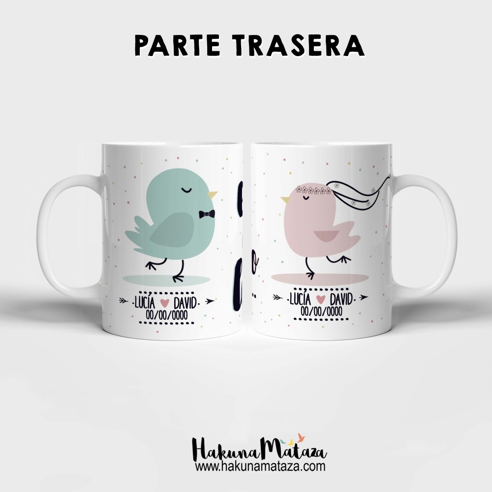 Pack de tazas personalizadas - Mi lugar favorito está a tu lado