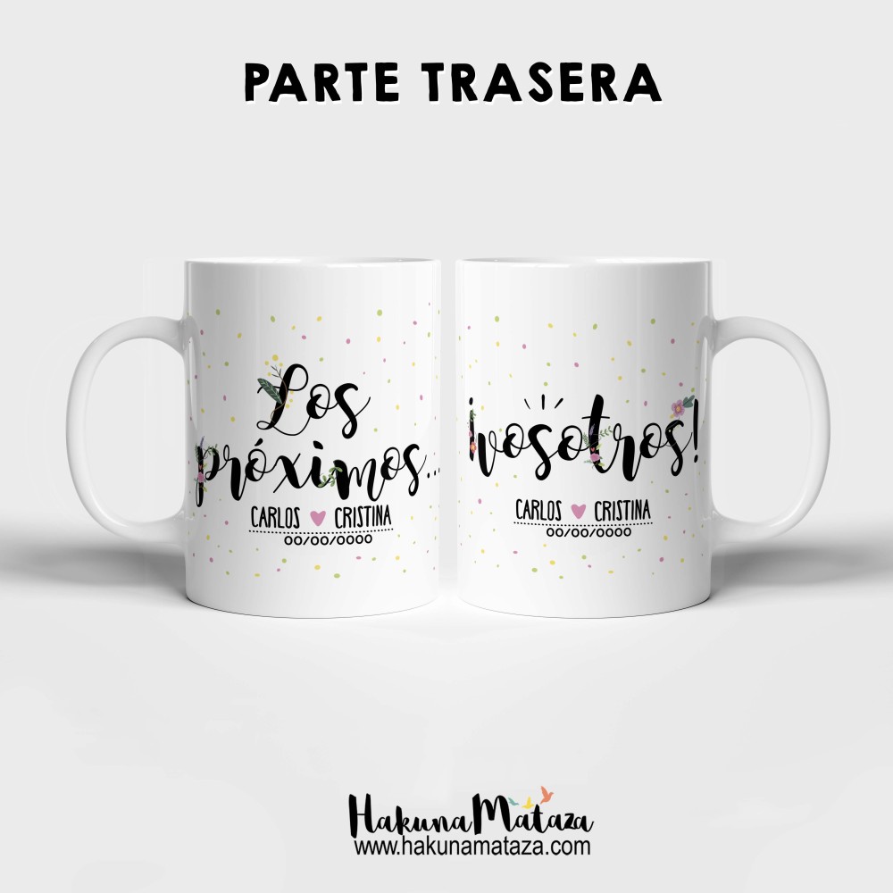 Pack de tazas personalizadas - Los próximos vosotros (pareja)