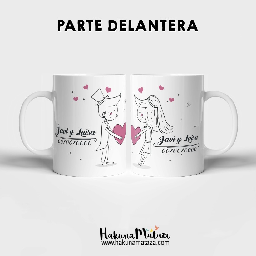 Pack de tazas personalizadas - Te volvería a decir que sí