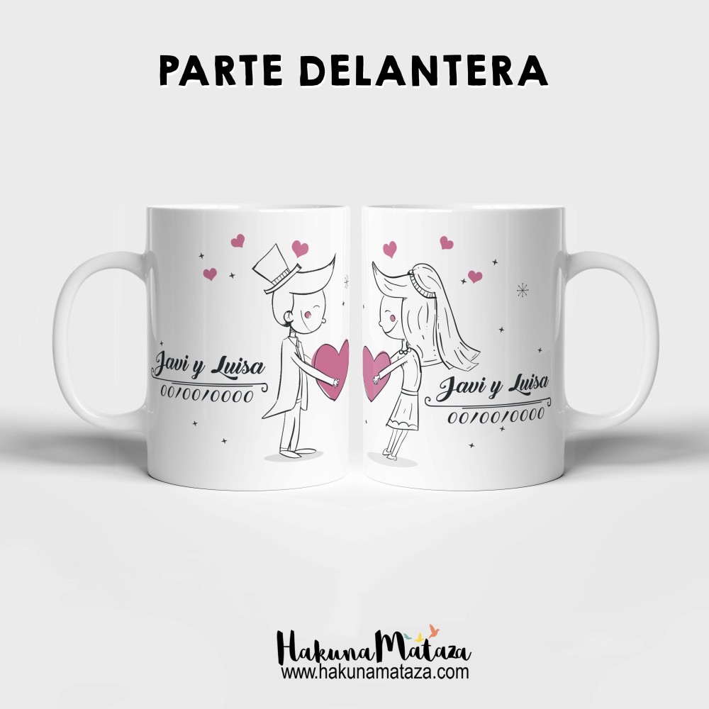 Pack de tazas personalizadas - Te volvería a decir que sí