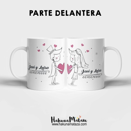 Pack de tazas personalizadas - Te volvería a decir que sí
