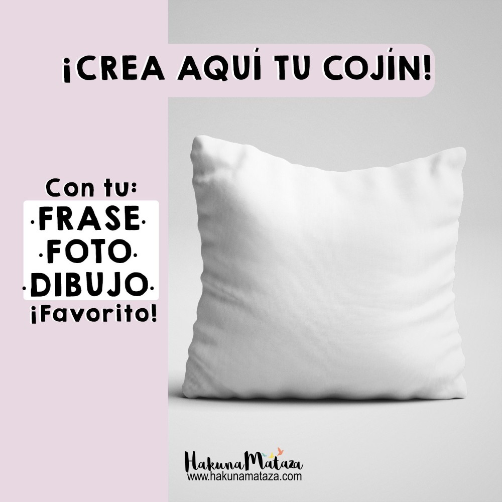 Cojín personalizado