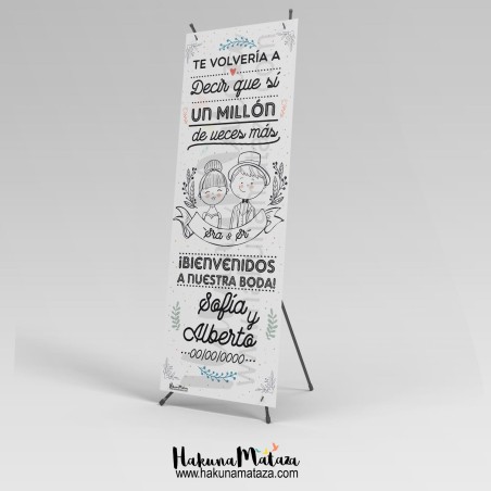 Banner personalizado - Te volvería a decir que sí Banner personalizado - Te volvería a decir que sí