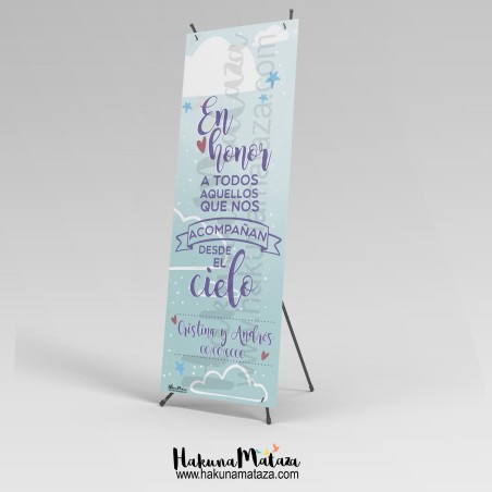 Banner personalizado - En honor a quienes nos acompañan desde el cielo