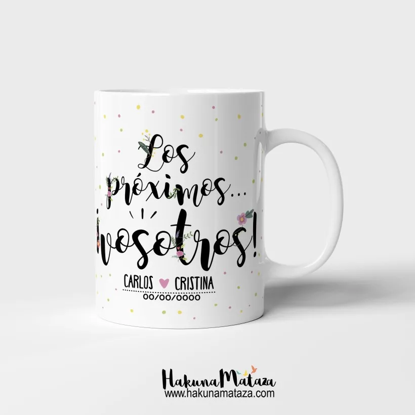 Taza personalizada - Los próximos vosotros (chico y chica) | Hakuna Mataza 2