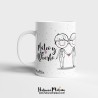 Taza personalizada - Los próximos vosotros (hombre+hombre)