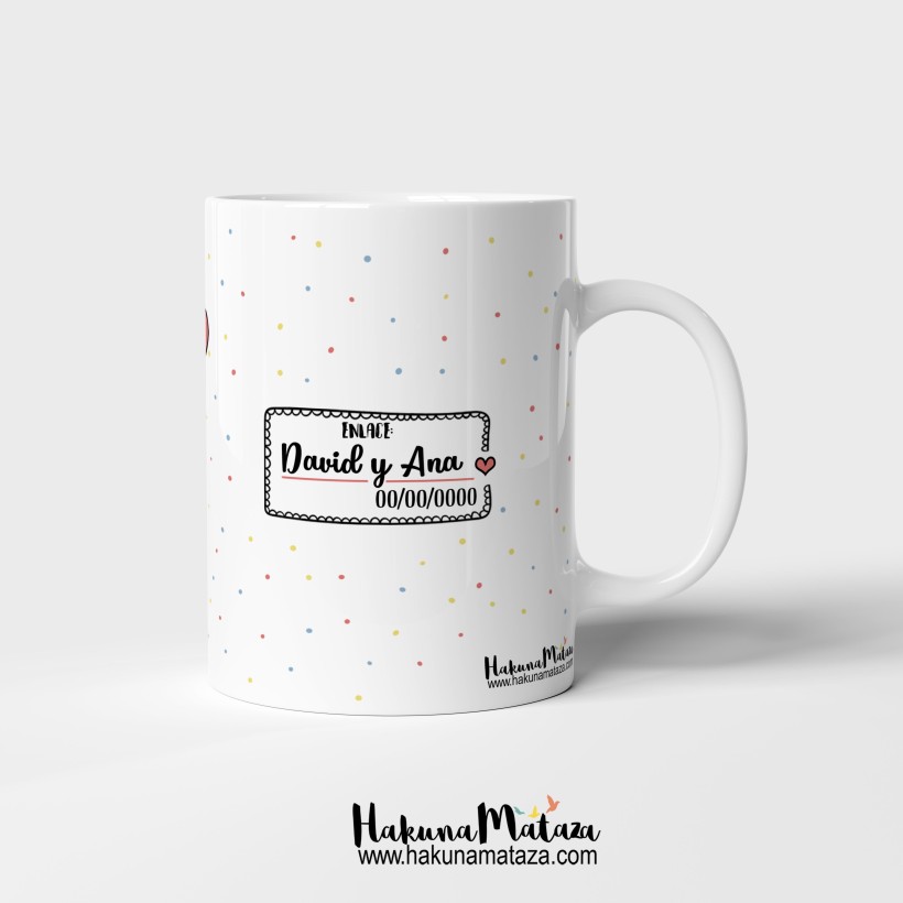 Taza personalizada - Seguimos con la esperanza (pareja) Taza personalizada - Seguimos con la esperanza (pareja)