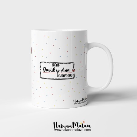 Taza personalizada - Seguimos con la esperanza (pareja) Taza personalizada - Seguimos con la esperanza (pareja)