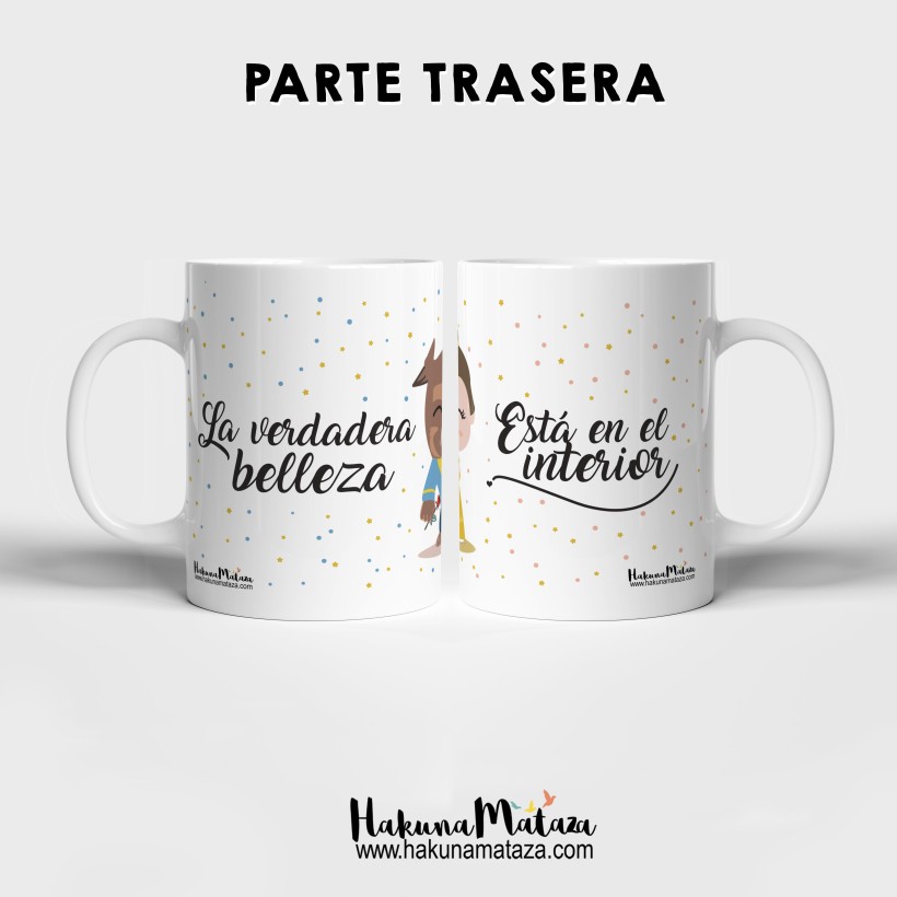 Pack de tazas personalizadas - Bella y Bestia (pareja) Pack de tazas personalizadas - Bella y Bestia (pareja)