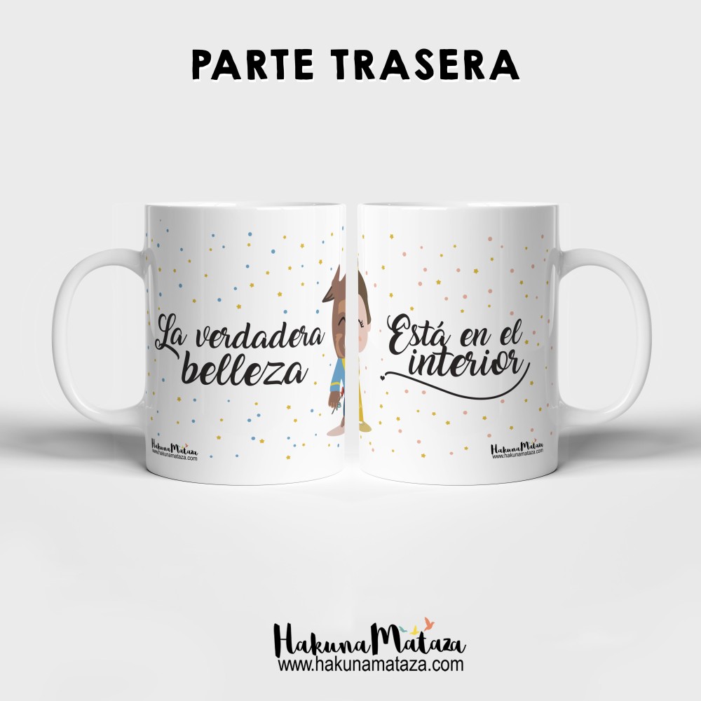 Pack de tazas personalizadas - Bella y Bestia (pareja)