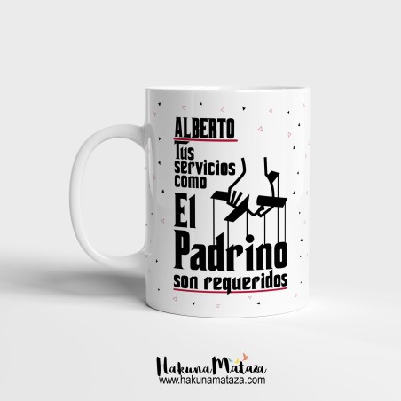 Taza personalizada - El padrino Taza personalizada - El padrino