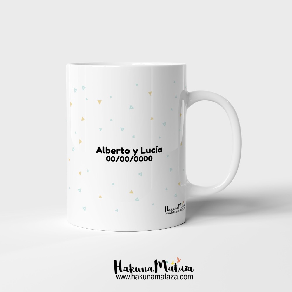 Taza personalizada - Hermanos: Te levantaré (cuando acabe de reírme)