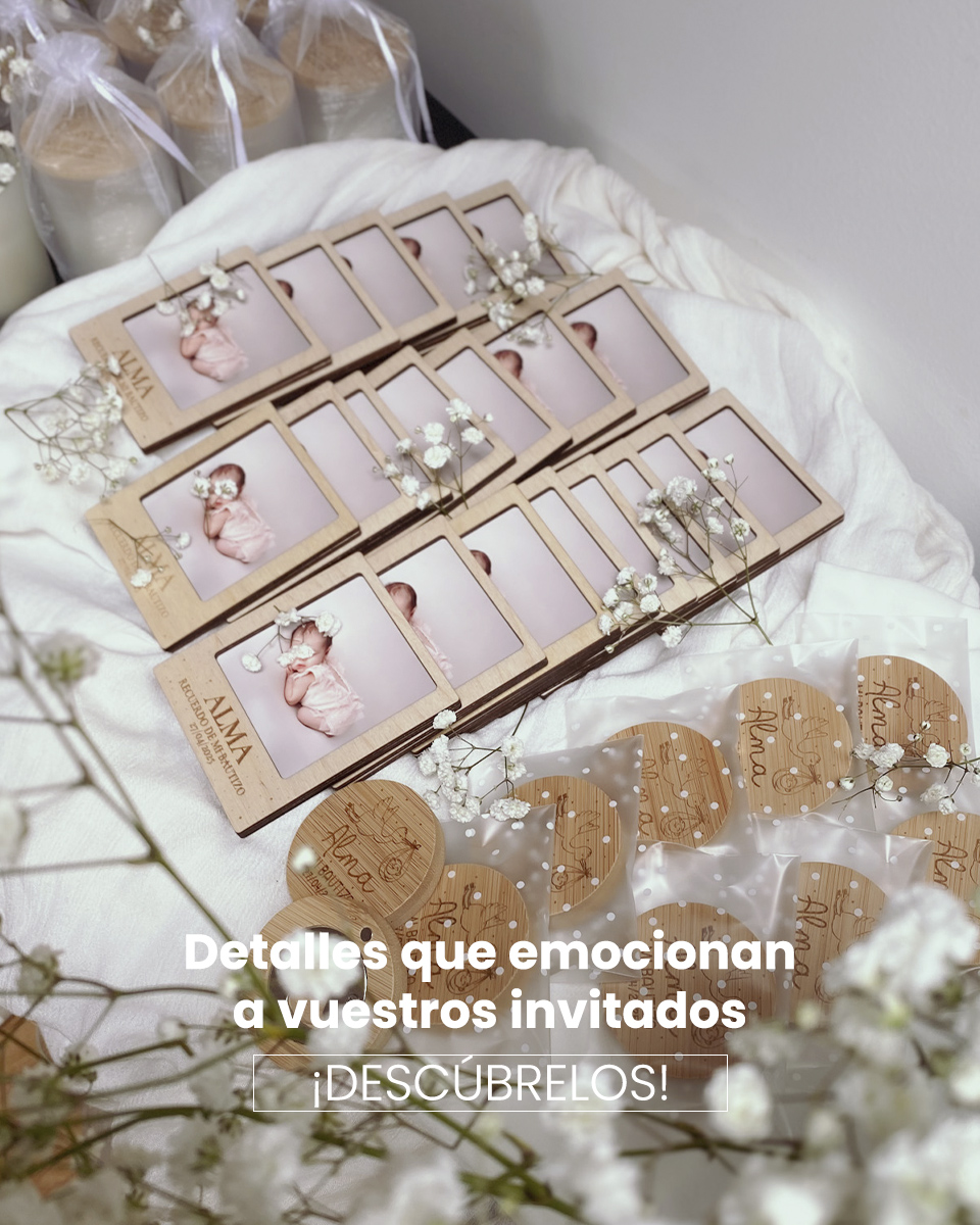 detalles y recordatorios personalizados para bautizo y comunion